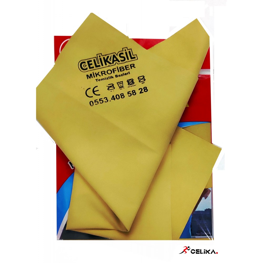 Celika Antibakteriyel Mikrofiber Temizlik Bezi 40*40 Evolon Celika Antibakteriyel Mikrofiber Temizlik Bezi 40*40 Evolon