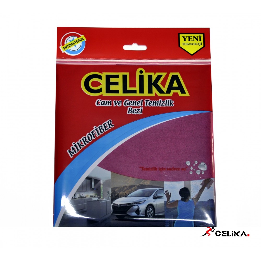 Celika Antibakteriyel Mikrofiber Temizlik Bezi 40*40 Evolon