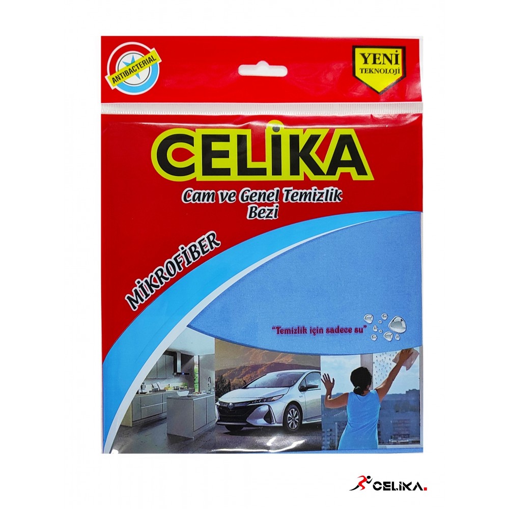 Celika Antibakteriyel Mikrofiber Temizlik Bezi 40*40 Evolon Celika Antibakteriyel Mikrofiber Temizlik Bezi 40*40 Evolon