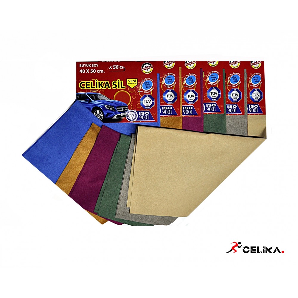 Celika Antibakteriyel Mikrofiber Temizlik Bezi 40*50 Evolon